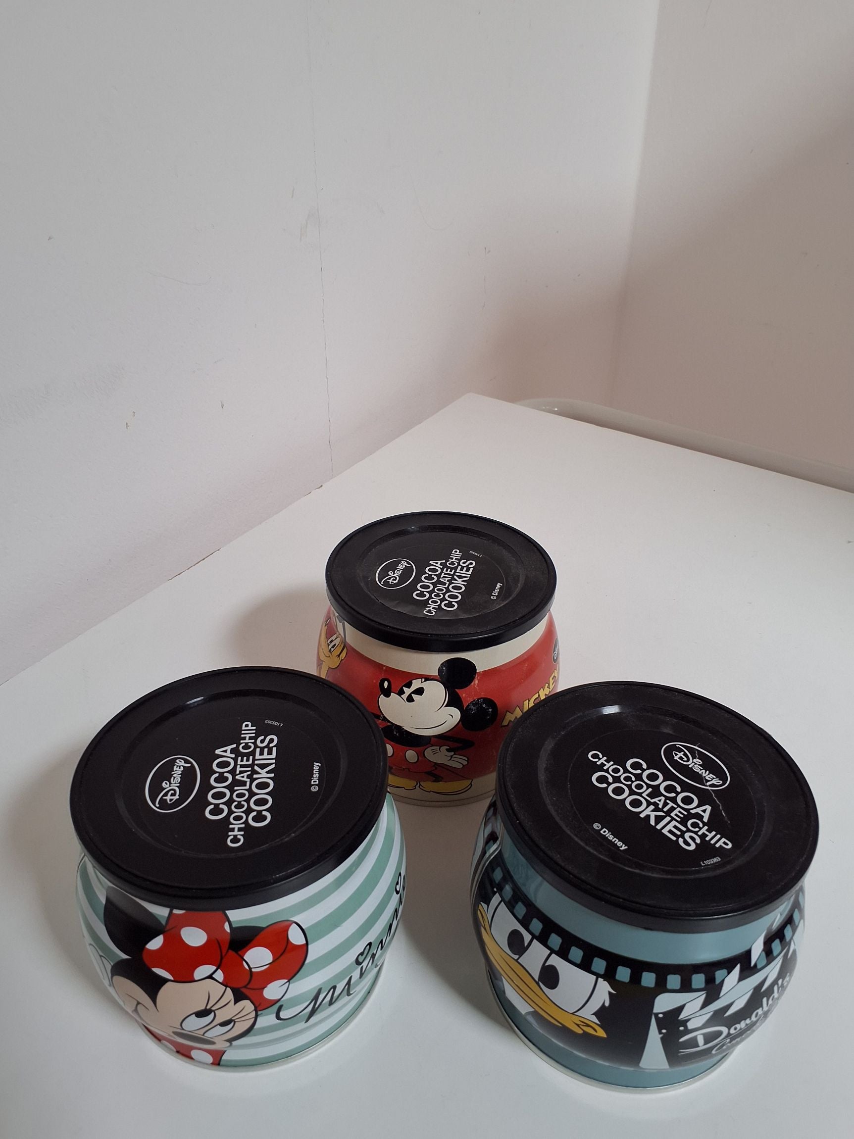 3 stk Disney kagedåser
